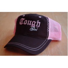 Caterpillar Tough Girl Pink and Black Bling Cat Hat / Cap   eb-48002053